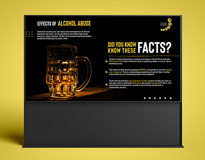 Project thumbnail - Effects of Alcohol Abuse Digital Posters
