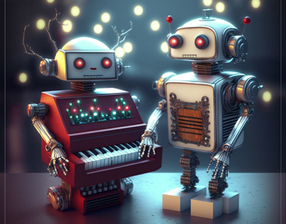 AI Festive Robots