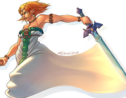 The legend of Zelda- Zelda