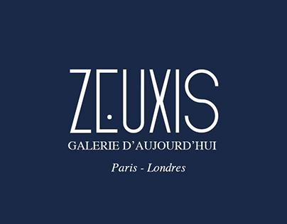 ZEUXIS GALERIE - BRANDING AND POSTER DESIGN