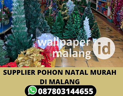 SUPPLIER POHON NATAL MURAH DI MALANG