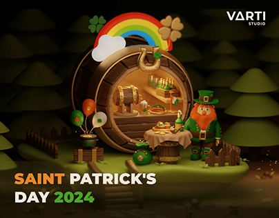 St Patrick's Day : Graphic Design | 3D Motion