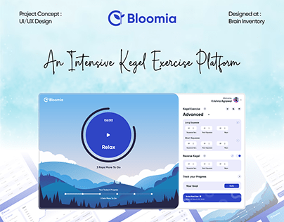 Bloomia | Kegel Exercise Software | Web Software
