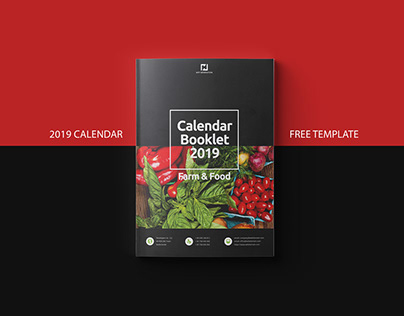 Free Calendar 2019 Indesign Template