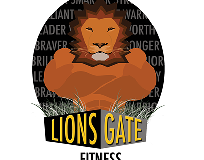 Lions Gate Fitness Logos