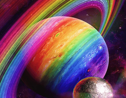 Space Exploration: Planet Rainbow