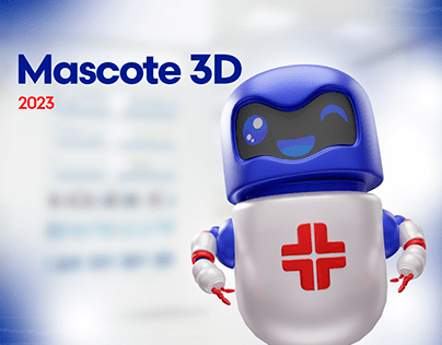 Mascote 3D - Drogarias Preço Baixo