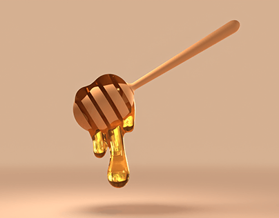 3D Honey Drip