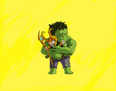 Hulk & Loki ❤️