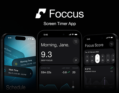 Project thumbnail - Foccuss - Screen Timer App