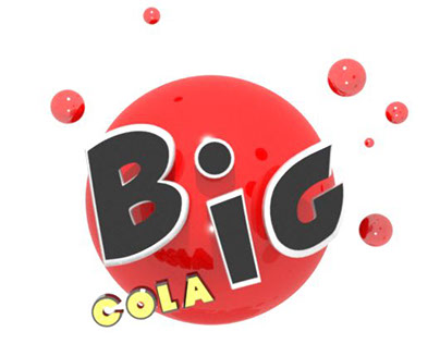 Re diseño logo: BigCola en 3D