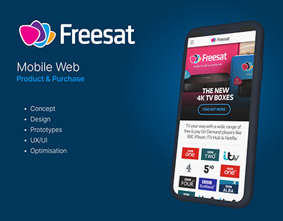 Freesat Mobile Web & Purchase