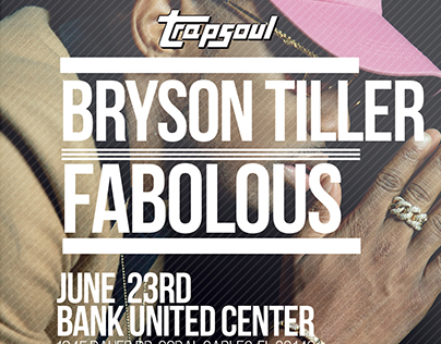Bryson Tiller + Fabolous Event Flyer