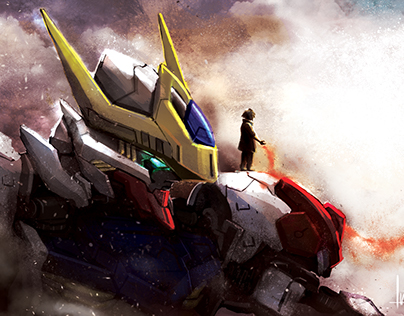 Gundam Barbatos Lupus Fan Art