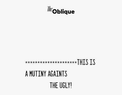 The Oblique Project