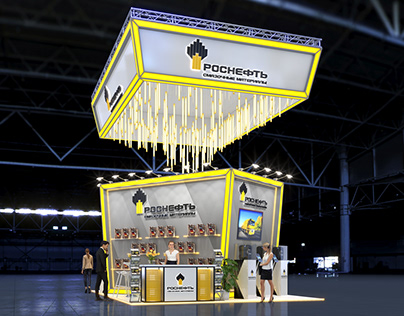 Rosneft exhibition stand