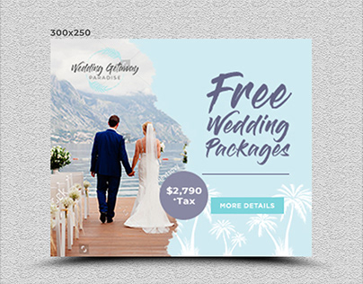 Facebook Banner Wedding Packages