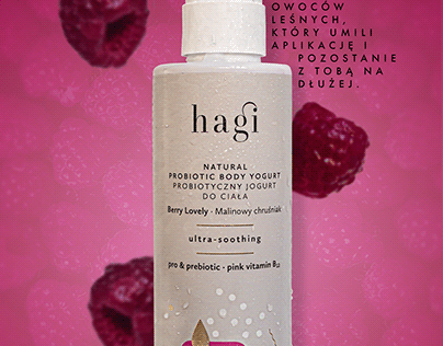 hagi - advertisement poster (just for practise)