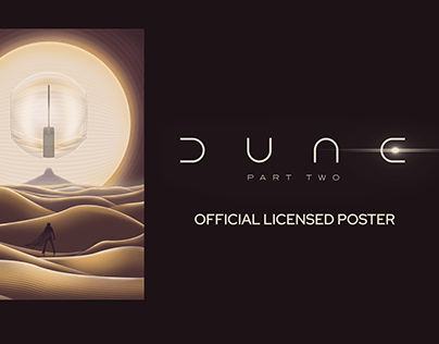 Project thumbnail - Dune: Part Two – Official licensed poster
