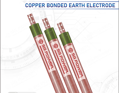 Copper bonded earth electrode