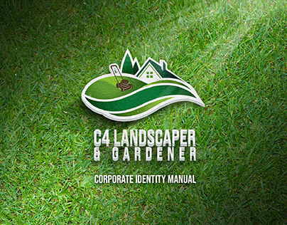 C4 Landscaper And Gardener. Visual identity manual