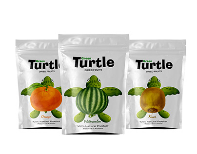 Green Turtle Pakage design