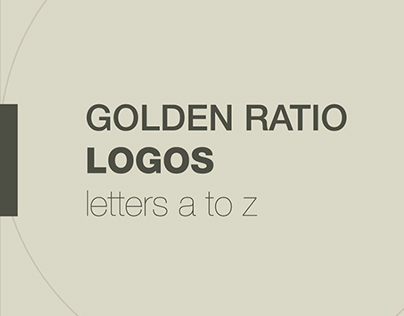 Golden Ratio Logos ( a to z )