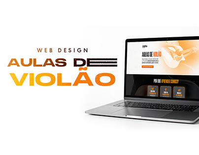 WEB DESIGN - AULAS DE VIOLÃO