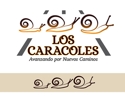 Los Caracoles Acción Comunal. Logotipo + Flyer