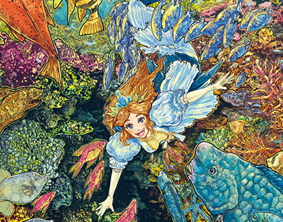 -Picture books- The Princess of the CoralForest