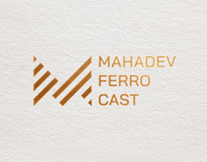 Mahadev Ferro Cast Brand Logo Design | WebsManiac Inc.