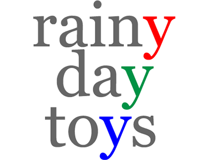 Rainy Day Toys Store Logo Design