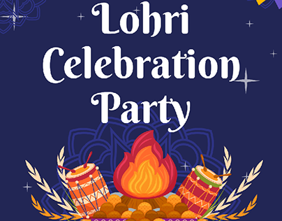 Lohri Invitation card and video