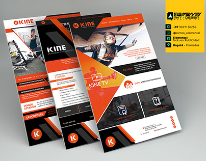Diseño web para KIne Training