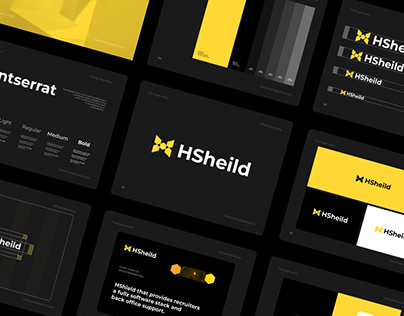 Brand identity guidelines for HSheild