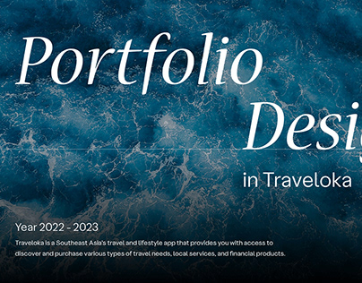 Traveloka Portfolio Design