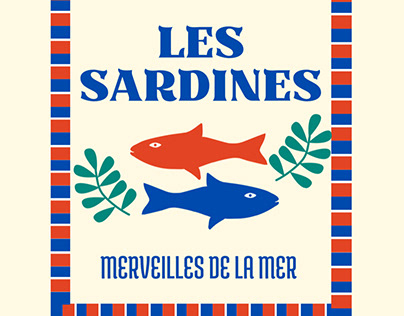 Estampa “les sardines”