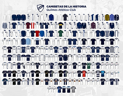 CAMISETAS DE LA HISTORIA - Quilmes Atlético Club
