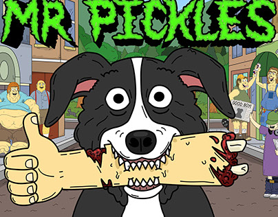 Mr. Pickles Season 2 Character Designs