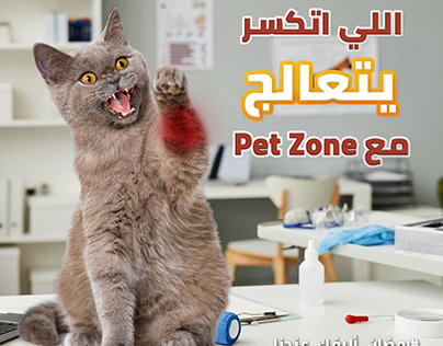 Pet Zone Social media designs