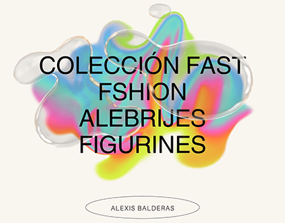 Colección Fast Fshion Alebrijes Figurines