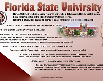 FSU college poster