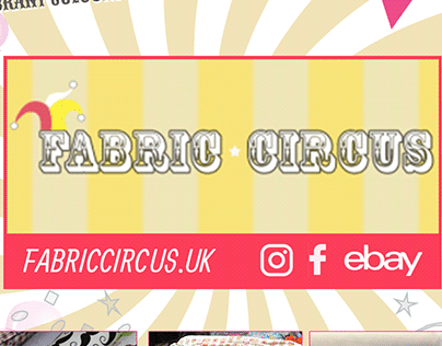 Fabric Circus - Promotion Flyer