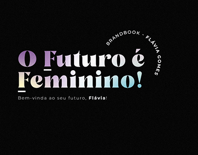 Logomarca - Flávia Gomes - Futuro Feminino