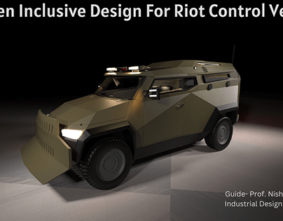 Women Inclusive Design For Riot Control Vehicle