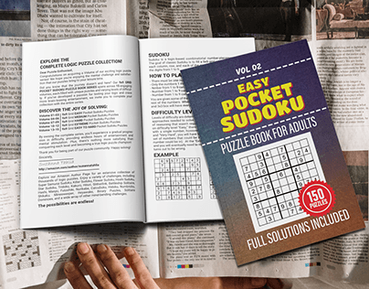 Pocket Sudoku Puzzle Book For Adults Volume 02