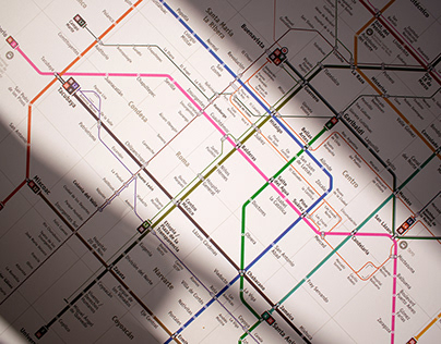 Mexico City Public Transport Map