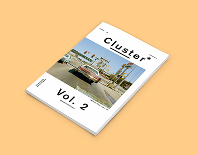 Cluster* Vol. 2 // Magazine Spread: Feature Article