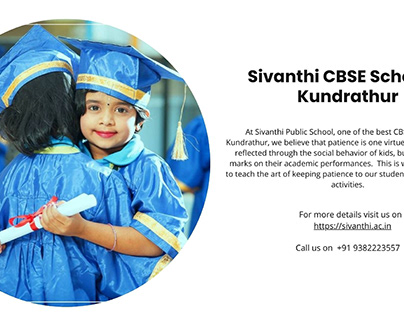 CBSE schools in Kundrathur