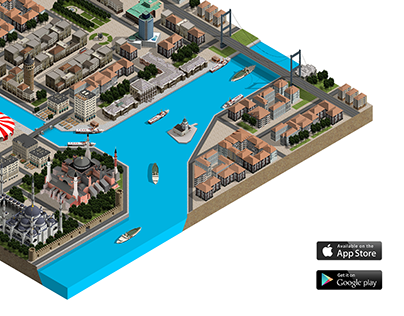 Devr-i Alem - 3D isometric maps for a mobile-game